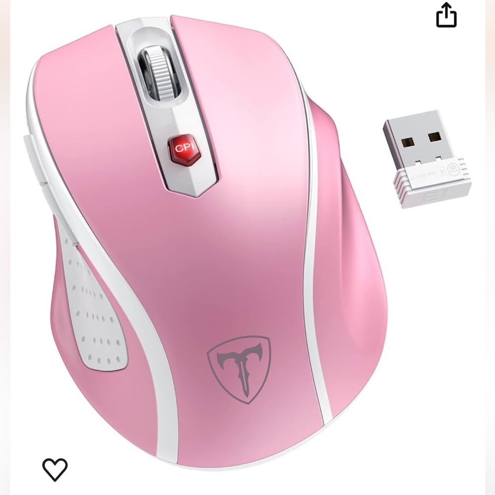 D-09 Wireless Mouse for Laptop Pini NWOT